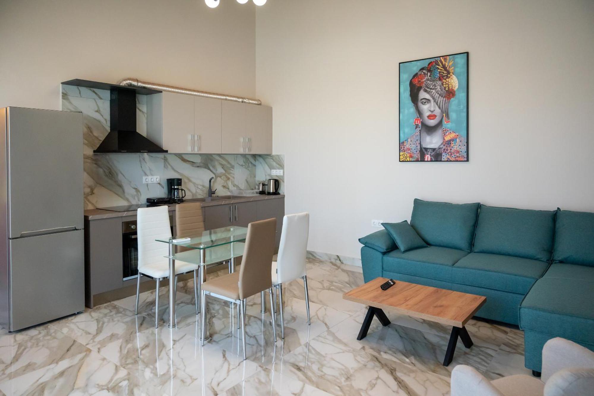 Paradise Apartments Artemida Bagian luar foto