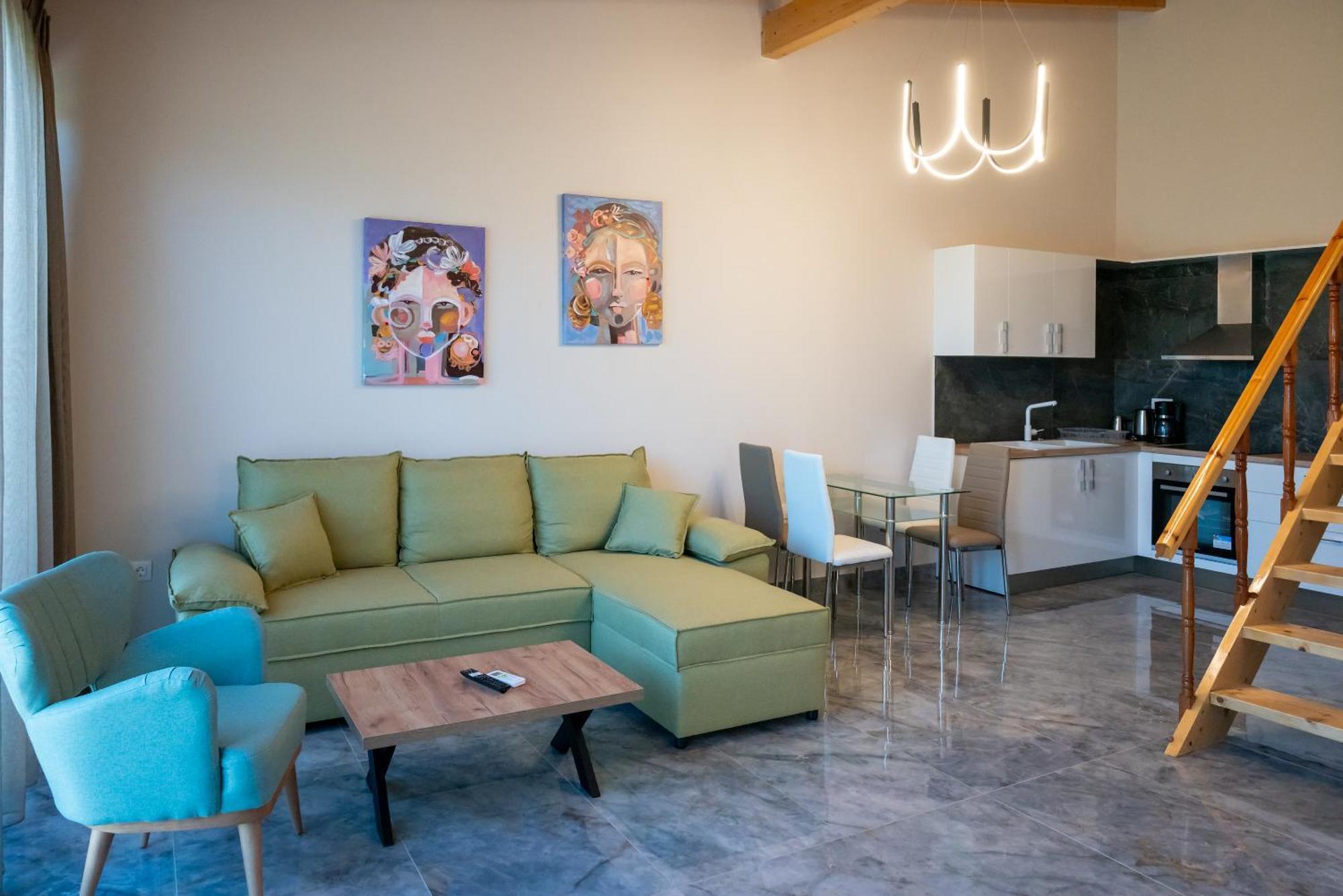Paradise Apartments Artemida Bagian luar foto