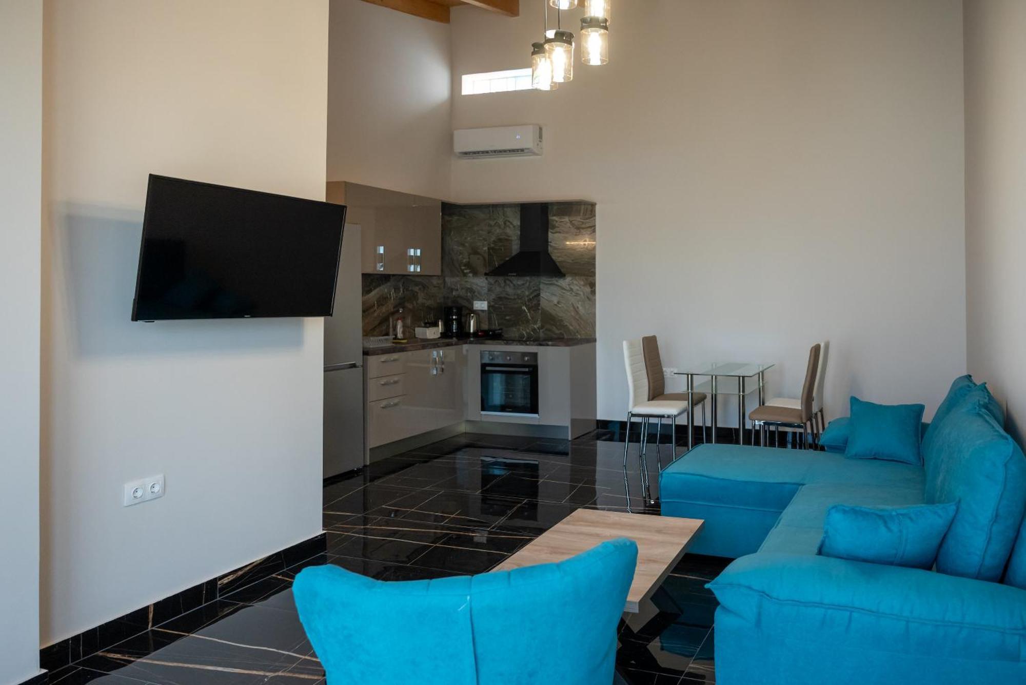 Paradise Apartments Artemida Bagian luar foto