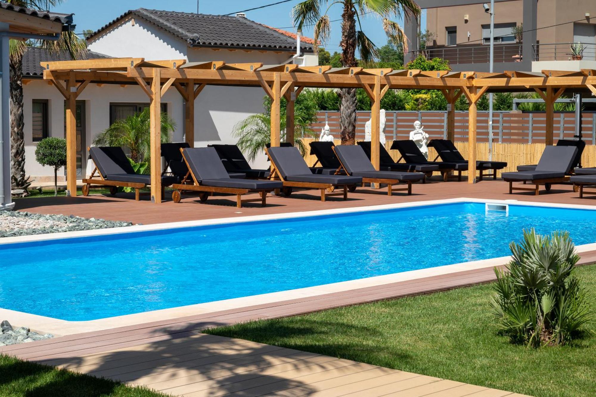 Paradise Apartments Artemida Bagian luar foto
