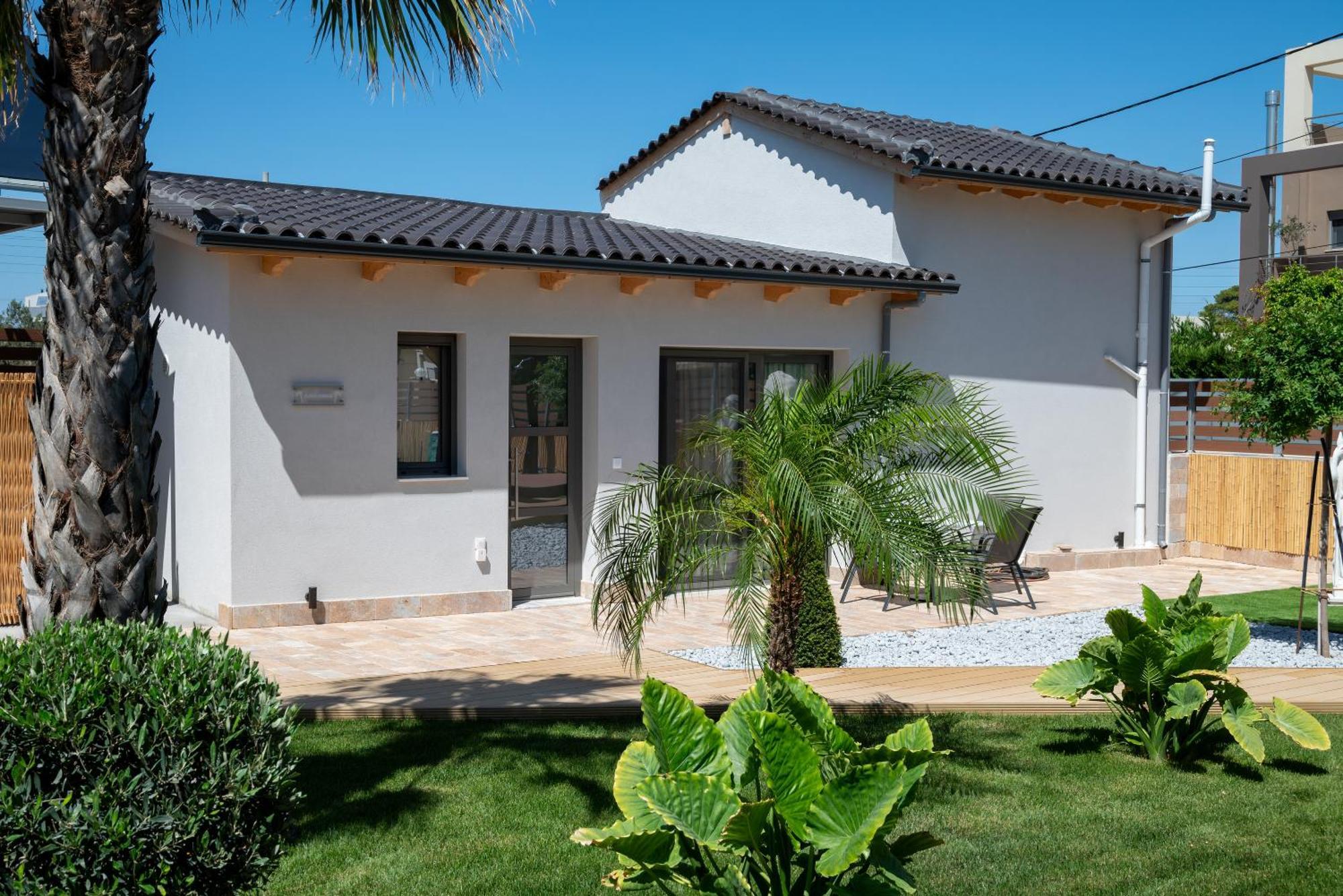 Paradise Apartments Artemida Bagian luar foto