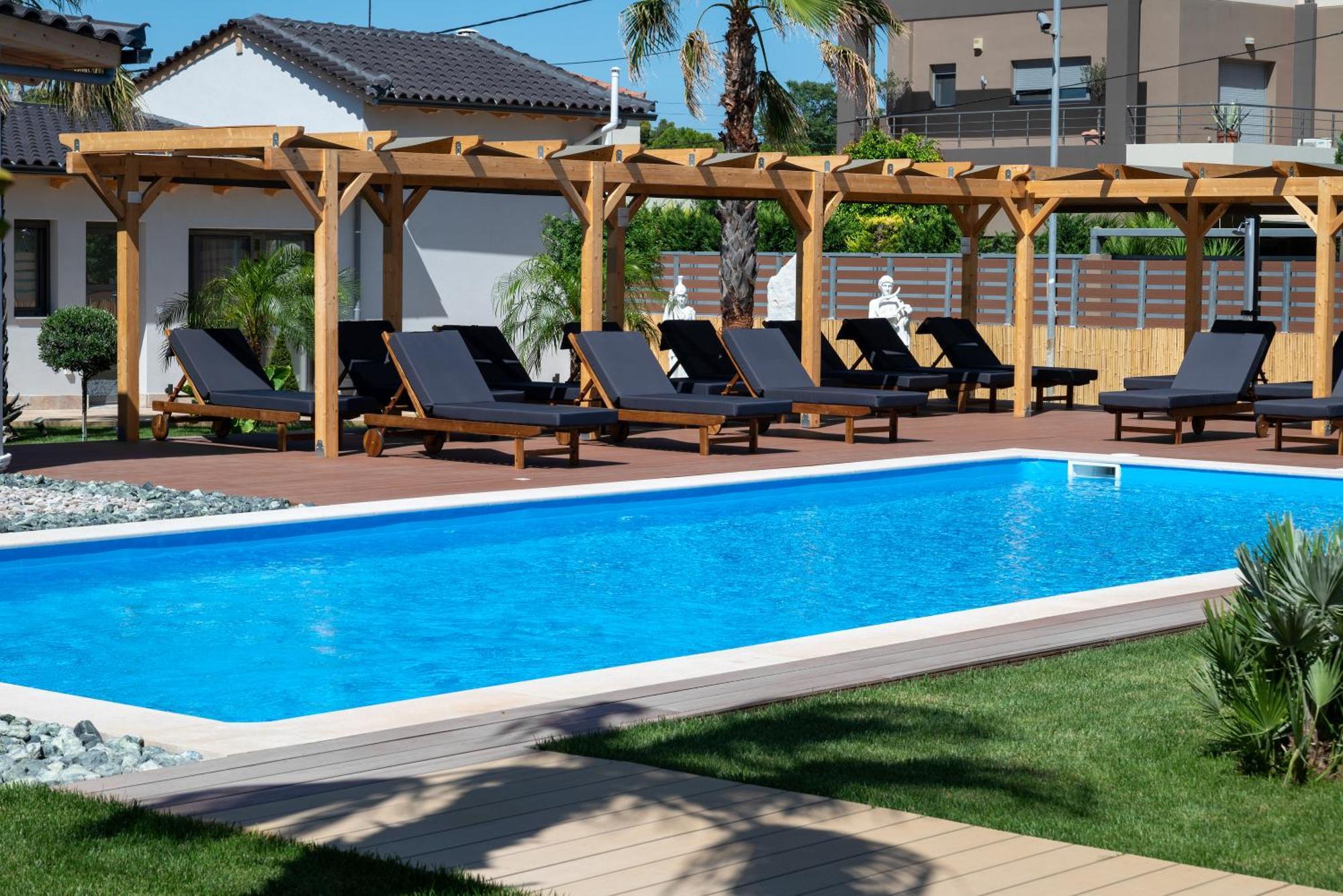Paradise Apartments Artemida Bagian luar foto