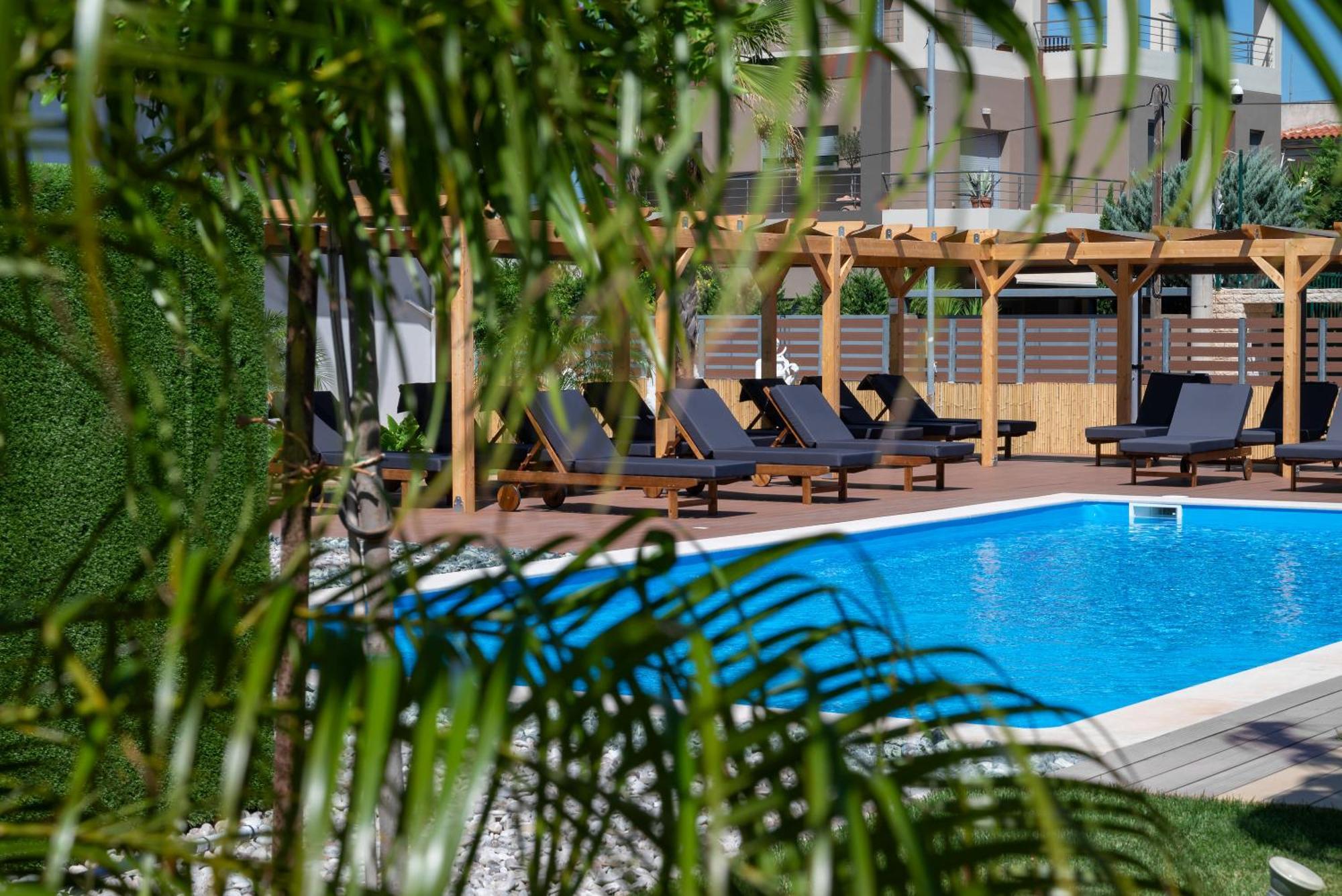 Paradise Apartments Artemida Bagian luar foto