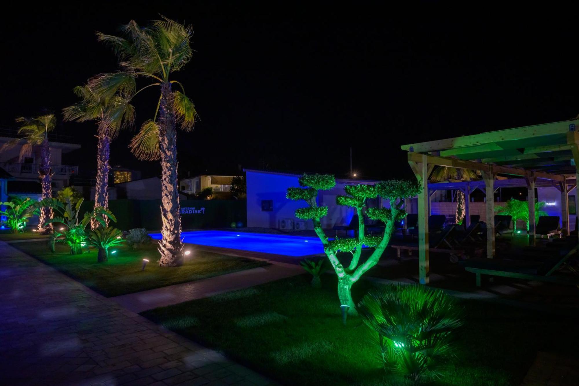 Paradise Apartments Artemida Bagian luar foto