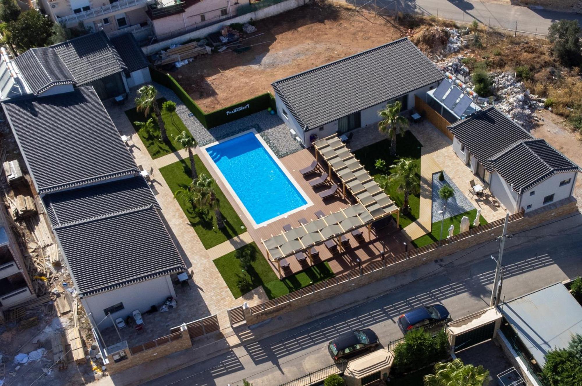 Paradise Apartments Artemida Bagian luar foto